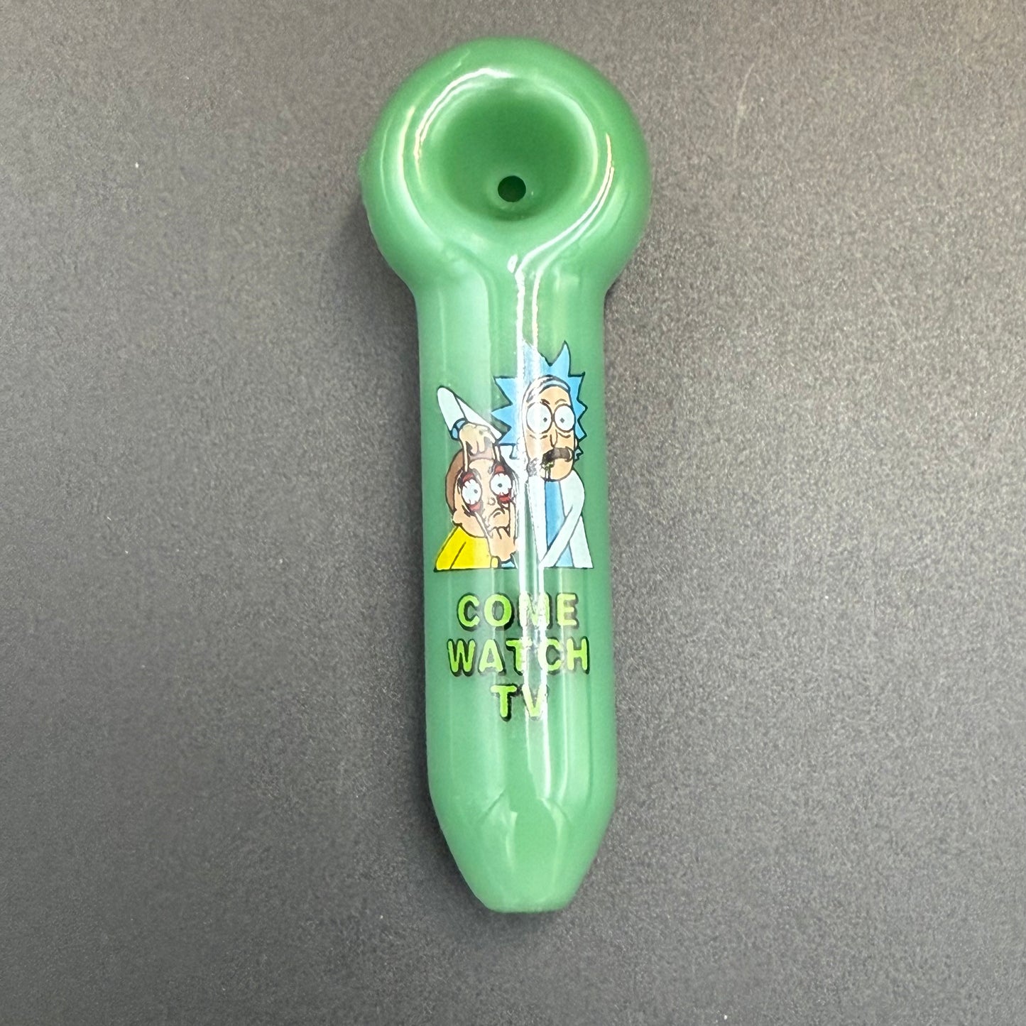 4″ Galaxy Scientist Spoon Pipe - Meech Madness Smoke Shop