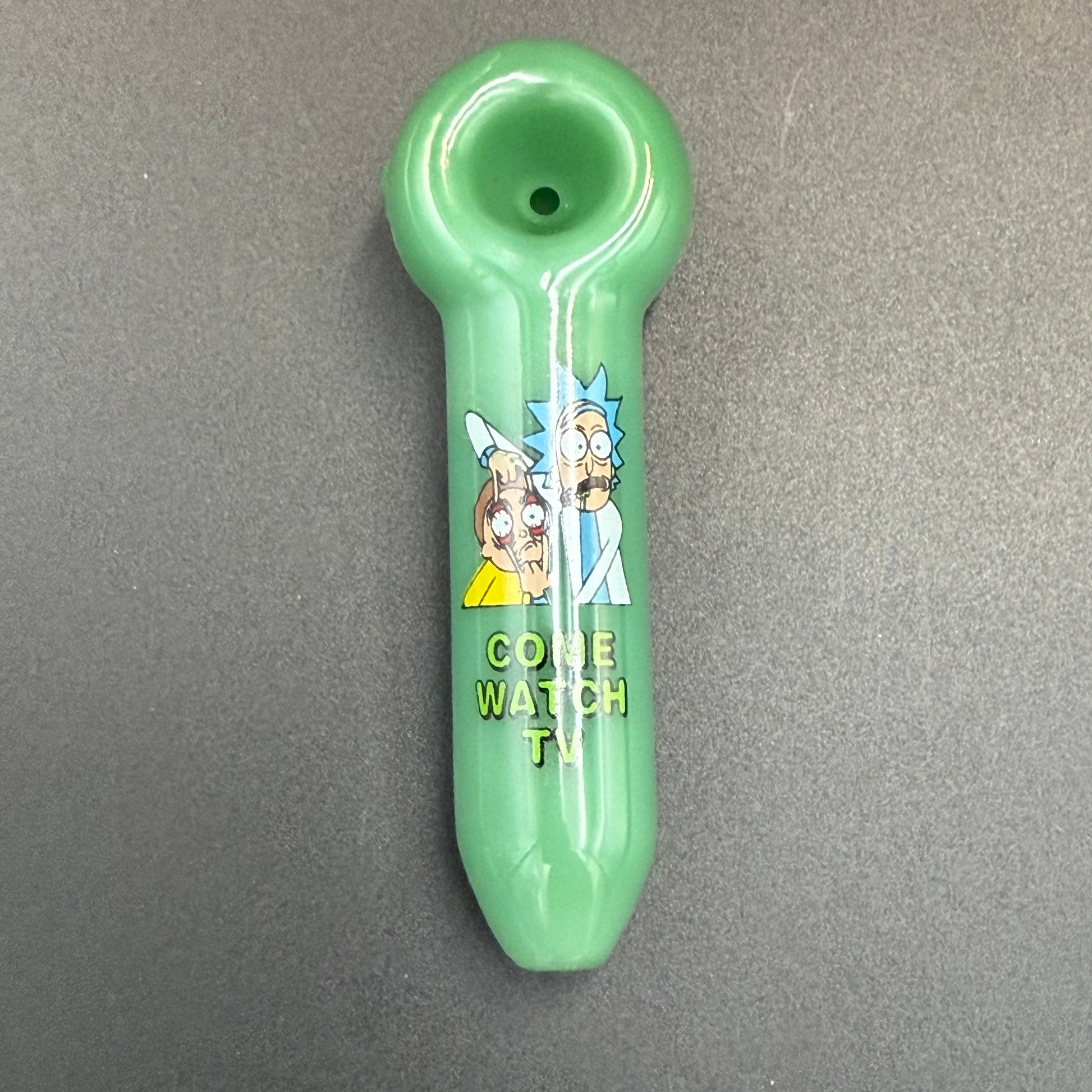 4″ Galaxy Scientist Spoon Pipe - Meech Madness Smoke Shop