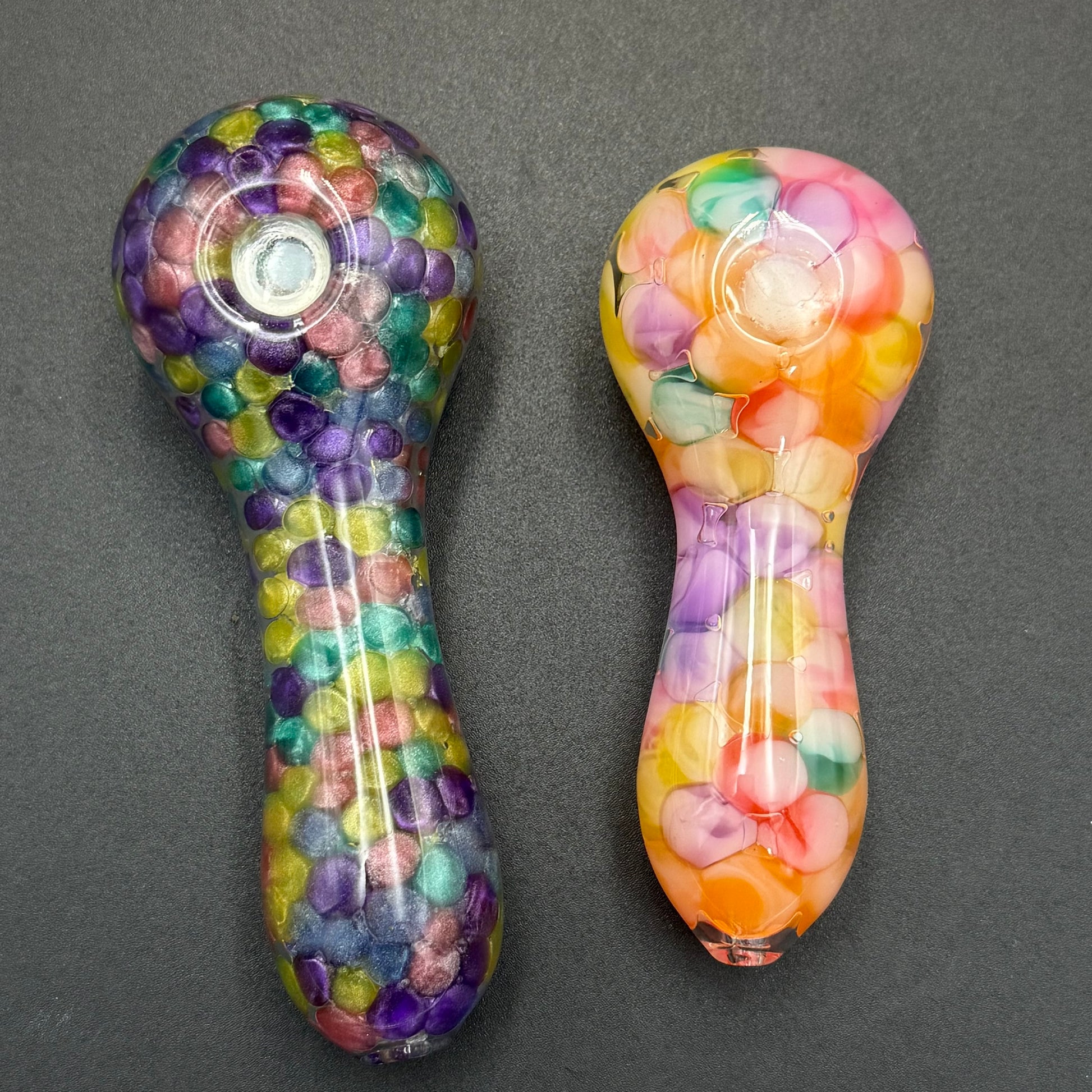 4″ Freezable Glycerin Gradient Spoon Pipe - Meech Madness Smoke Shop