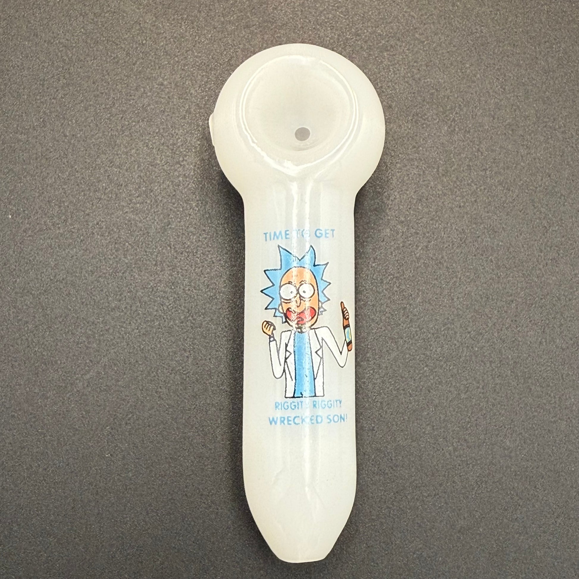 4″ Galaxy Scientist Spoon Pipe - Meech Madness Smoke Shop