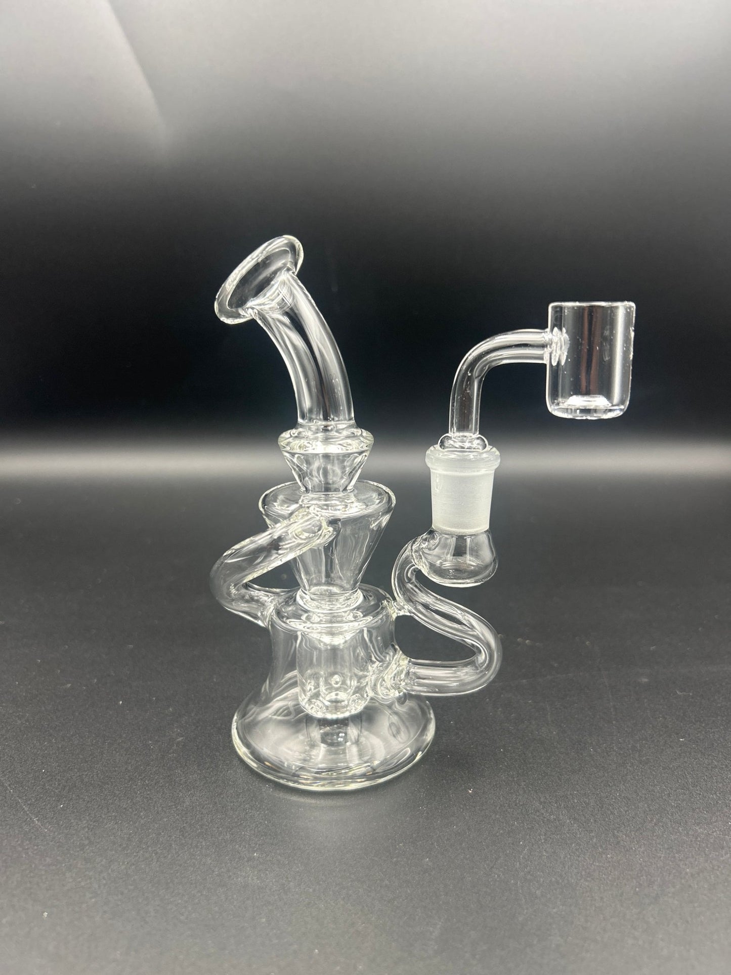 5.5” Mini Z - Recycler Dab Rig - Meech Madness Smoke Shop