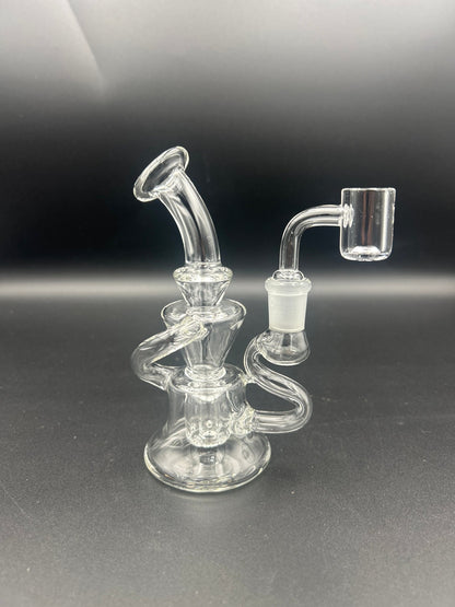 5.5” Mini Z - Recycler Dab Rig - Meech Madness Smoke Shop