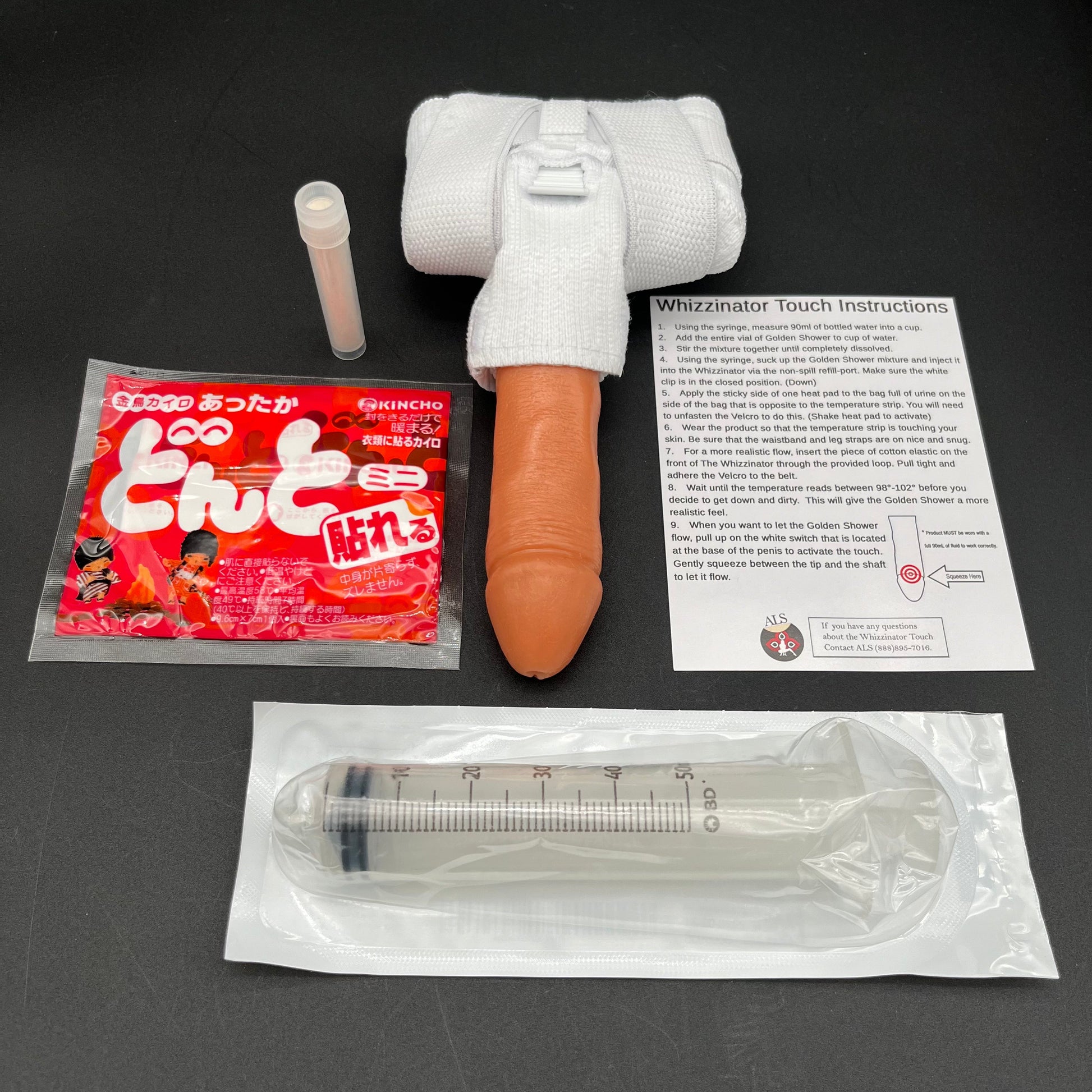 The Whizzinator Touch Fetish Urine Kit - Tan-Avernic Smoke Shop