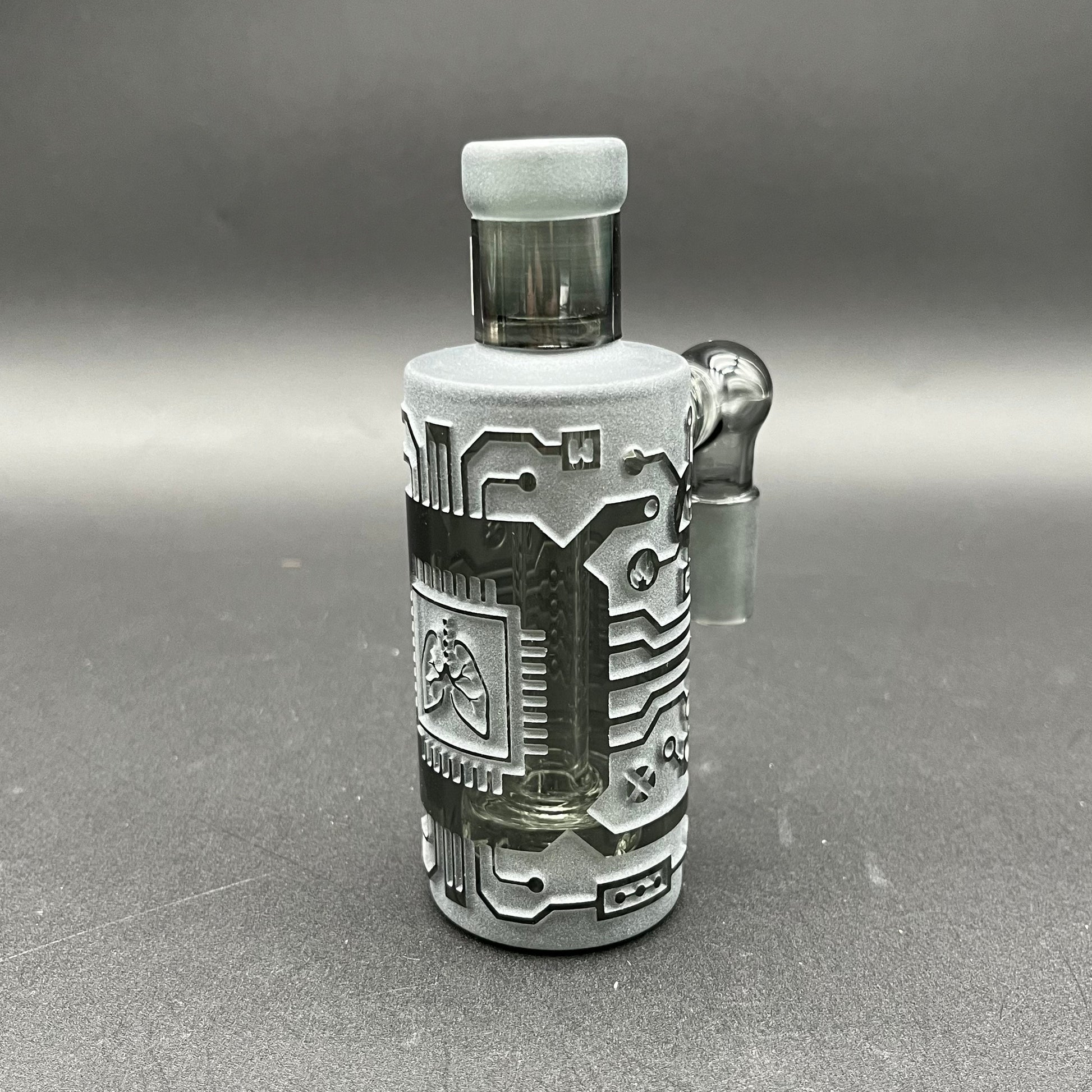 Milkyway Glass "Circuit Board" Wet Ash Catcher 14mm - Smoke-Avernic Smoke Shop