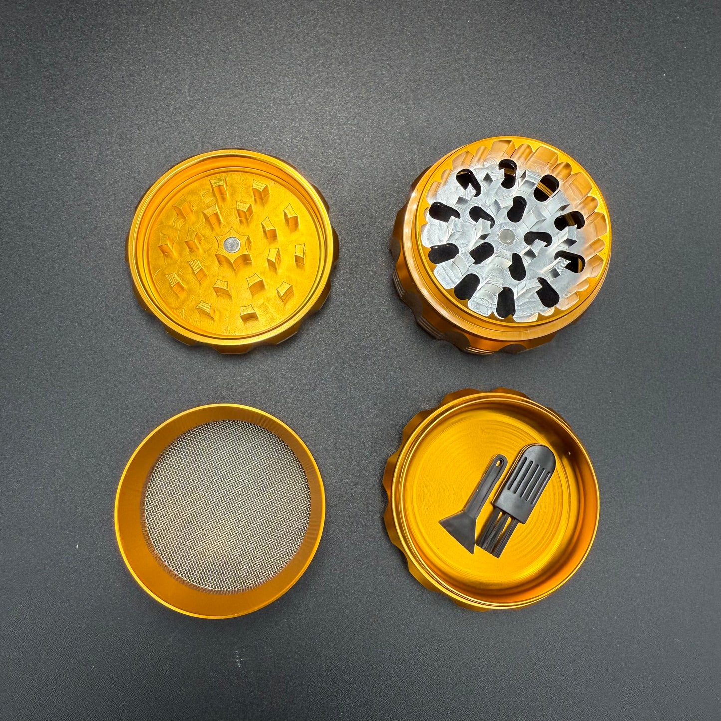 Phoenix Star 2.5” 4 - Piece Aluminum Grinder - Meech Madness Smoke Shop