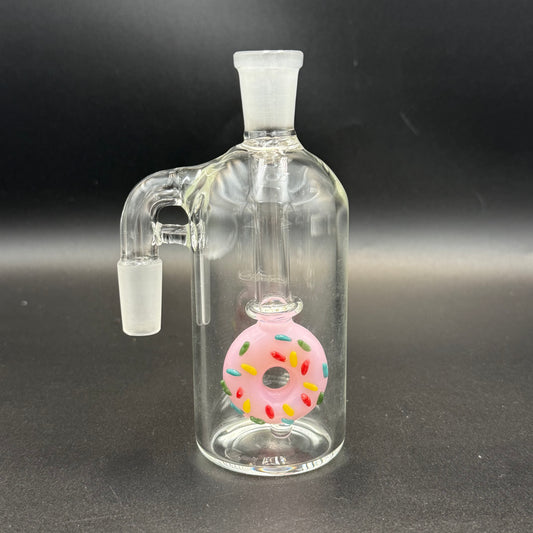 14mm Donut Perc Ash Catcher – 90° - Meech Madness Smoke Shop