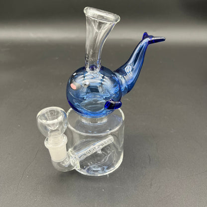 Hemper Blue Whale Glass Water Pipe - Avernic Smoke Shop