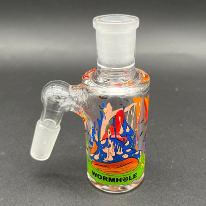 Psychedelic Mushroom Dry Ash Catcher - 14mm 45°-Avernic Smoke Shop