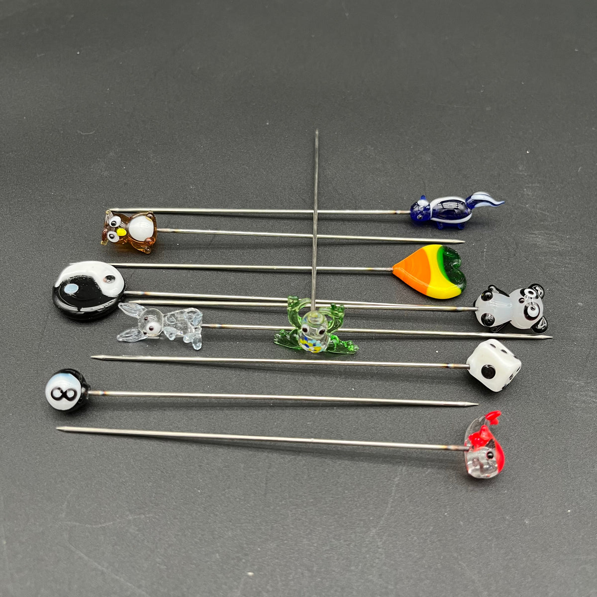 Glass Hairpin Poker Tool-Avernic Smoke Shop