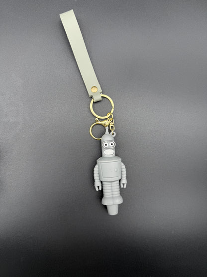 Anime Inspired Silicone Keychain Pipes