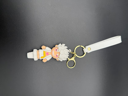 Anime Inspired Silicone Keychain Pipes