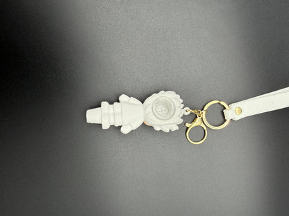 Anime Inspired Silicone Keychain Pipes