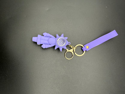 Anime Inspired Silicone Keychain Pipes