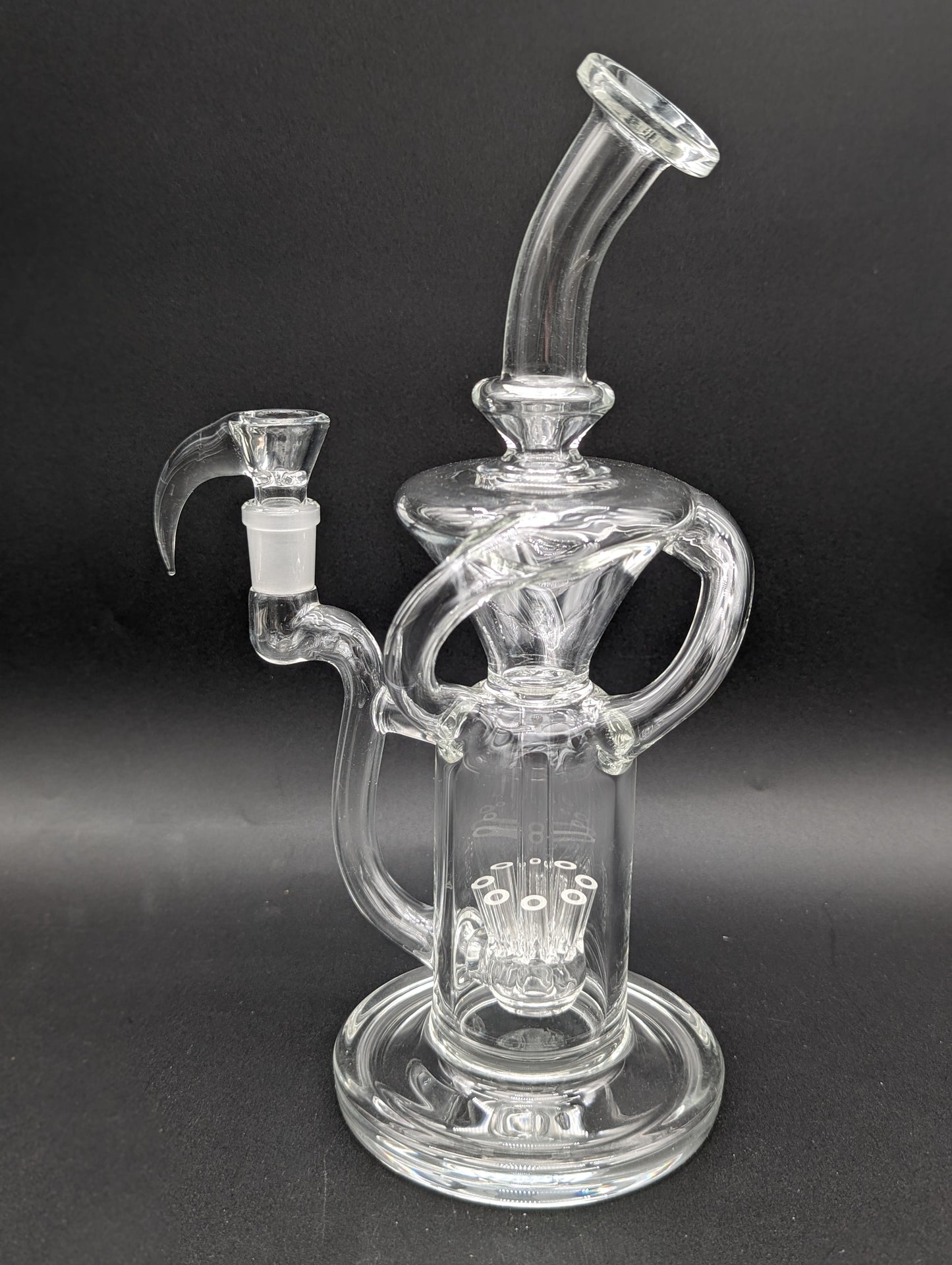 2K Glass 10" Sprinkler Recycler Bong