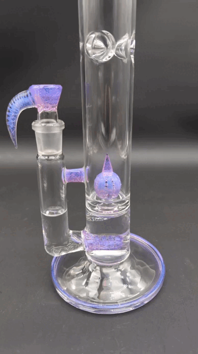 2K Glass Worked Dual Inline to Imperial Tube-Avernic Smoke Shop