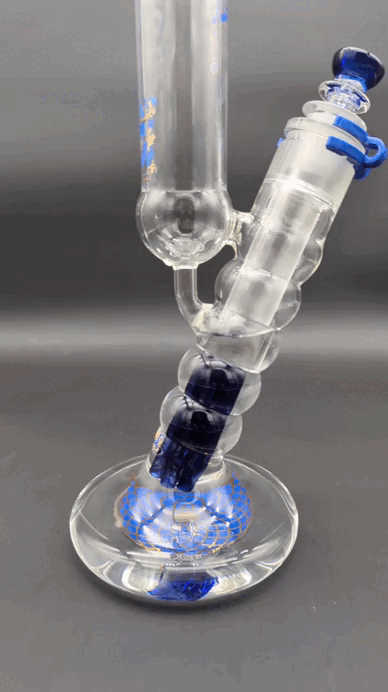 18" XL Diffused Downstem Hollow Foot Bong from Avernic Smoke Shop at  Meech Madness Smoke Shop