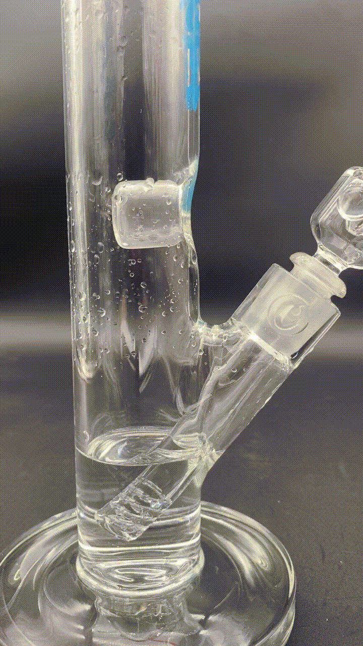 Cookies Original Straight Tube Glass Water Pipe - 13.25"-Avernic Smoke Shop