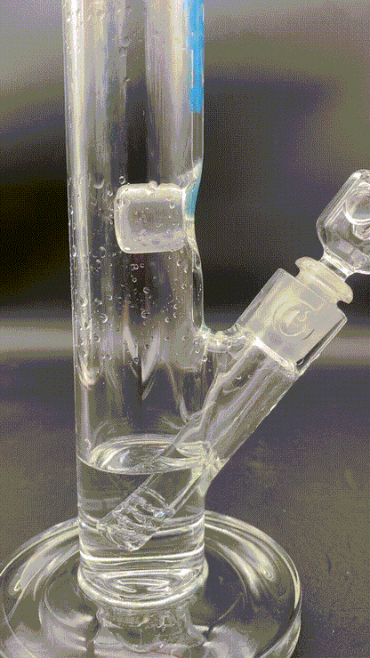 Cookies Original Straight Tube Glass Water Pipe - 13.25"-Avernic Smoke Shop