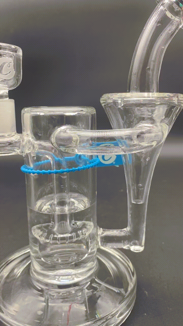 Cookies Recycler Glass Water Pipe | 8.75" | 14mm from Avernic Smoke Shop at  Meech Madness Smoke Shop