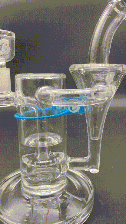 Cookies Recycler Glass Water Pipe | 8.75" | 14mm from Avernic Smoke Shop at  Meech Madness Smoke Shop