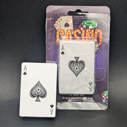 Ace of Spades Green Jet Lighter-Meech Madness Smoke Shop