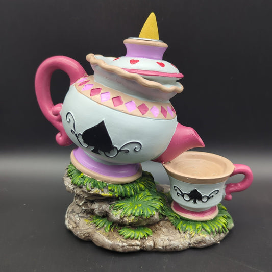 Ace Teapot Backflow Polyresin Incense Burner | 5.25" - Meech Madness Smoke Shop