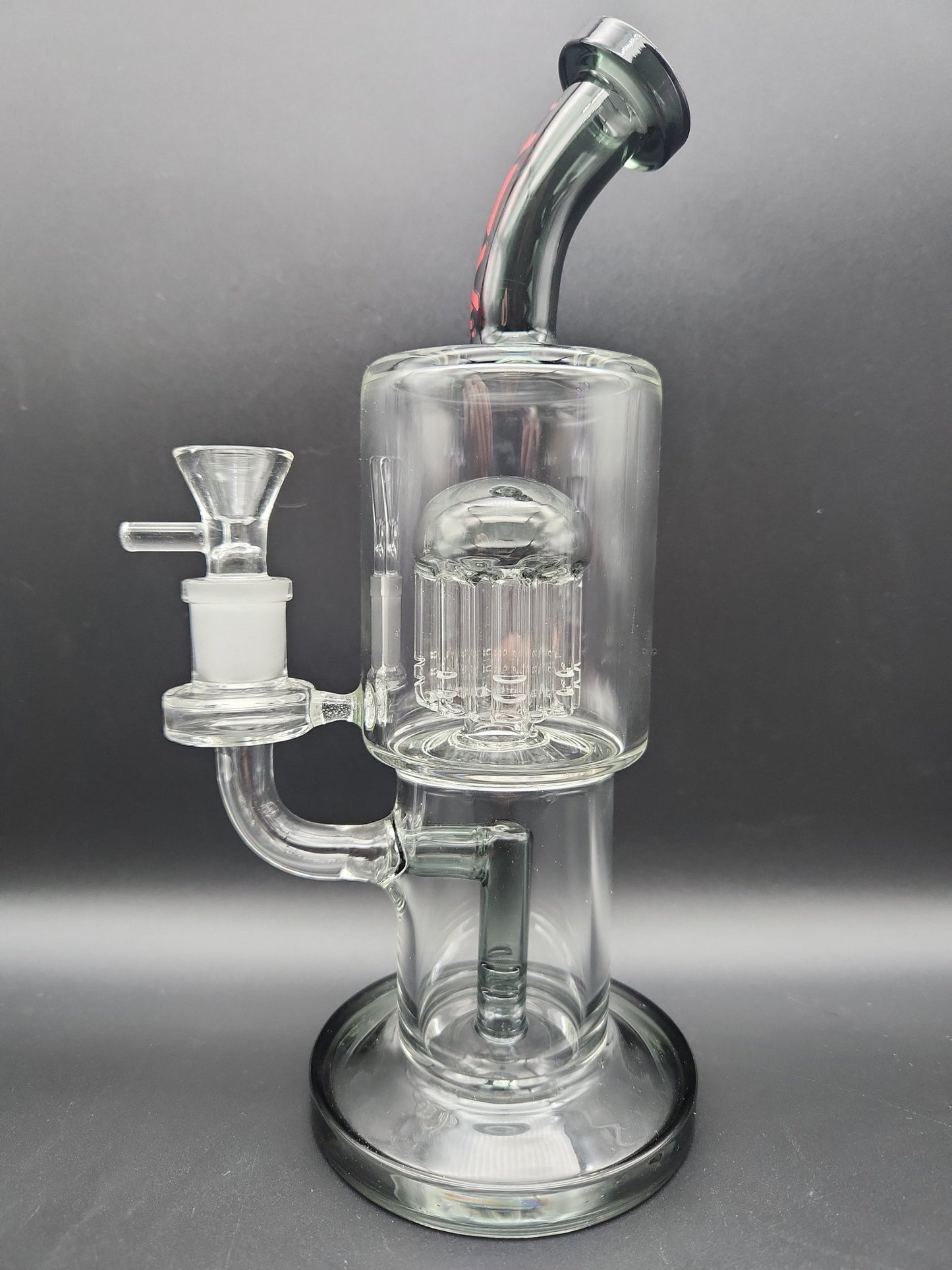 AFM 10" Diffused Stem + Tree Water Pipe - Meech Madness Smoke Shop