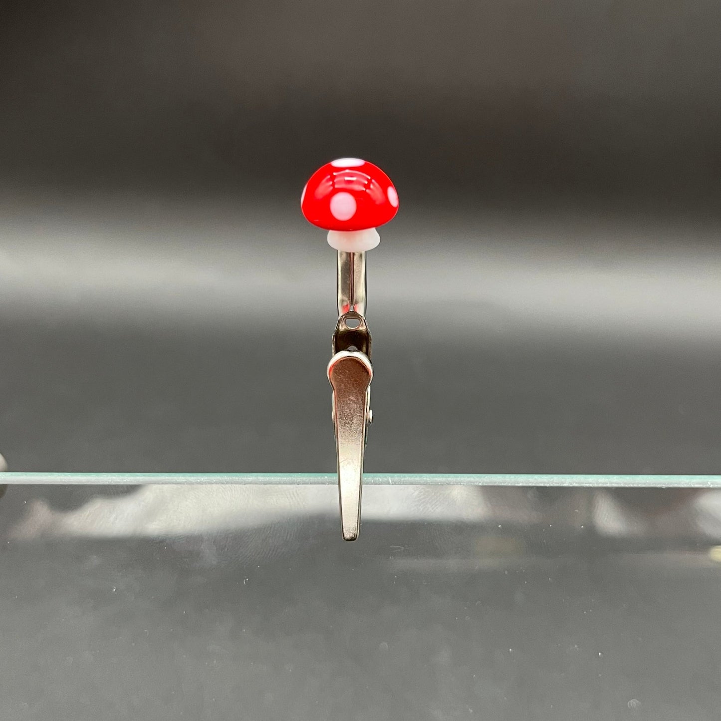 Assorted Glass Joint Roach Clip | 3" - Meech Madness Smoke Shop