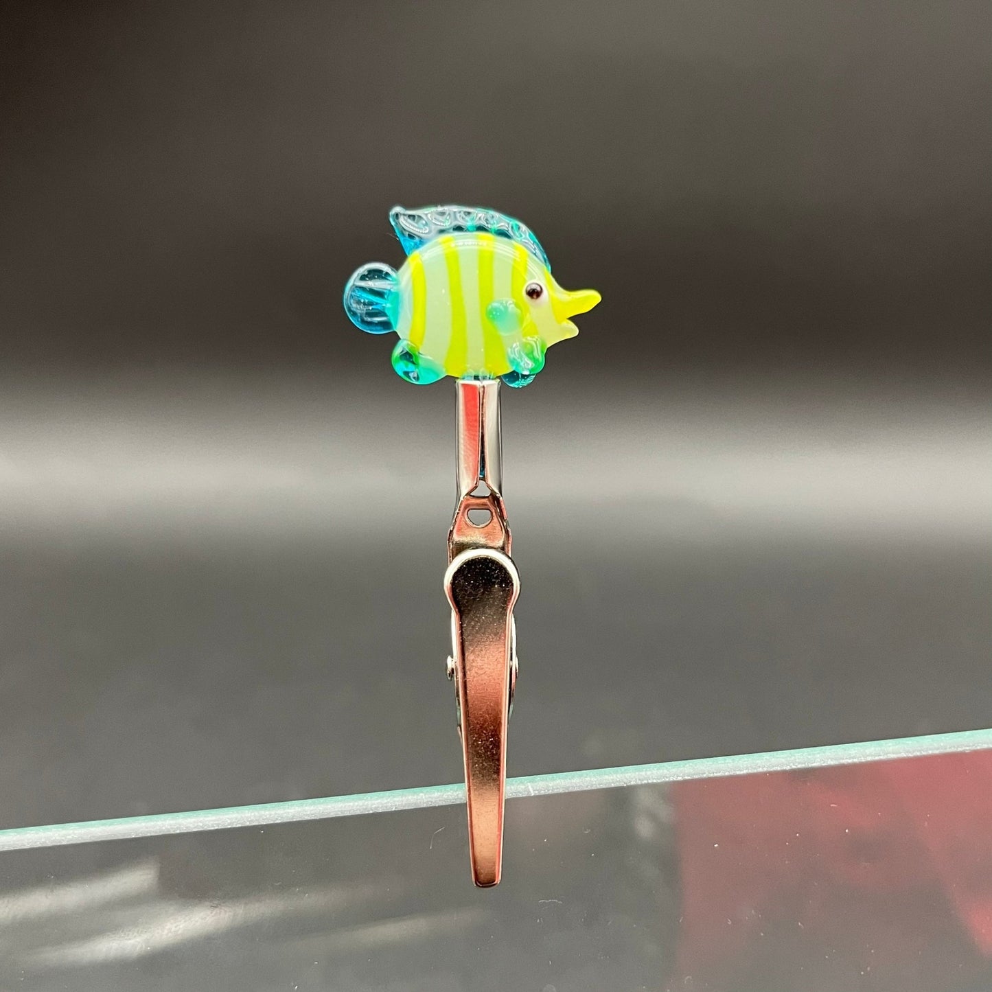 Assorted Glass Joint Roach Clip | 3" - Meech Madness Smoke Shop