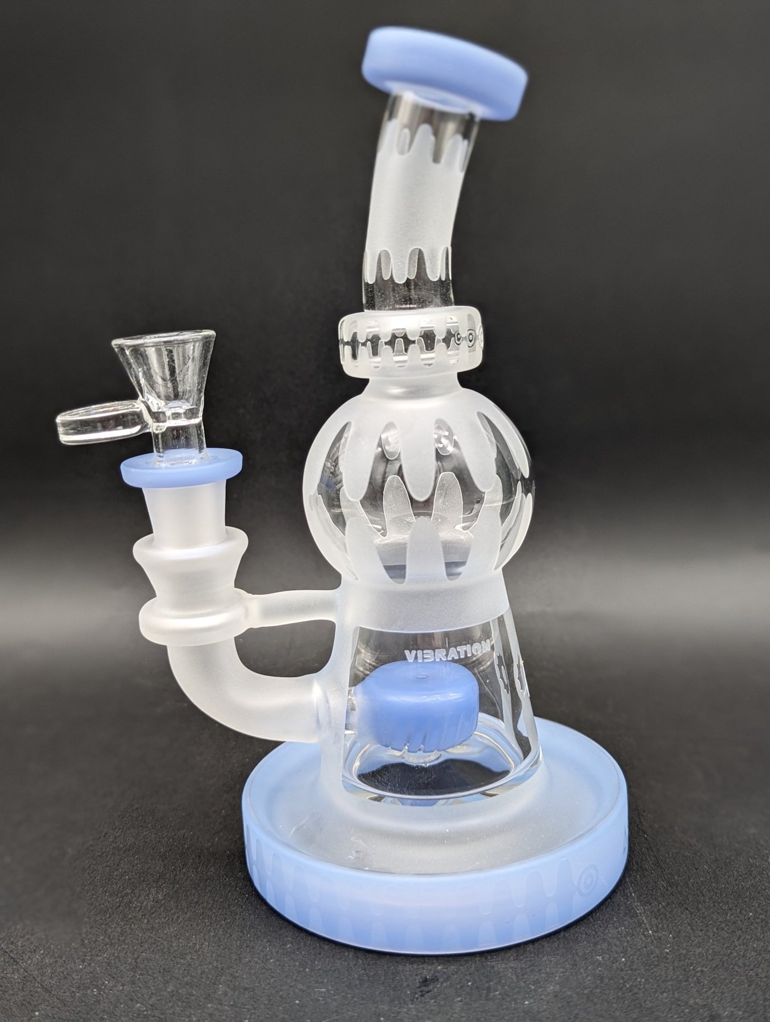 Asteroid Glass - Vibration 6″ Dab Rig - Meech Madness Smoke Shop