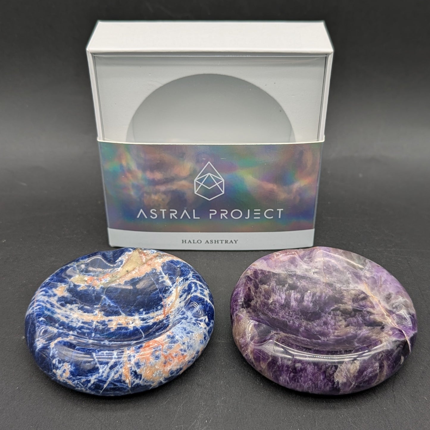 Astral Project - Gemstone Halo Ashtrays-Avernic Smoke Shop