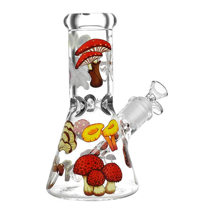 Pulsar Eat Me Design Glass Beaker Water Pipe - 7.75" / 14mm F