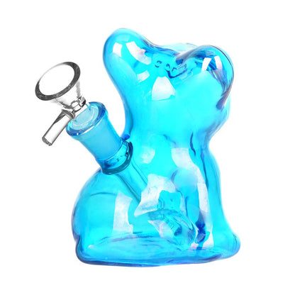 French Bulldog Glass Water Pipe - 4.25" / 14mm F