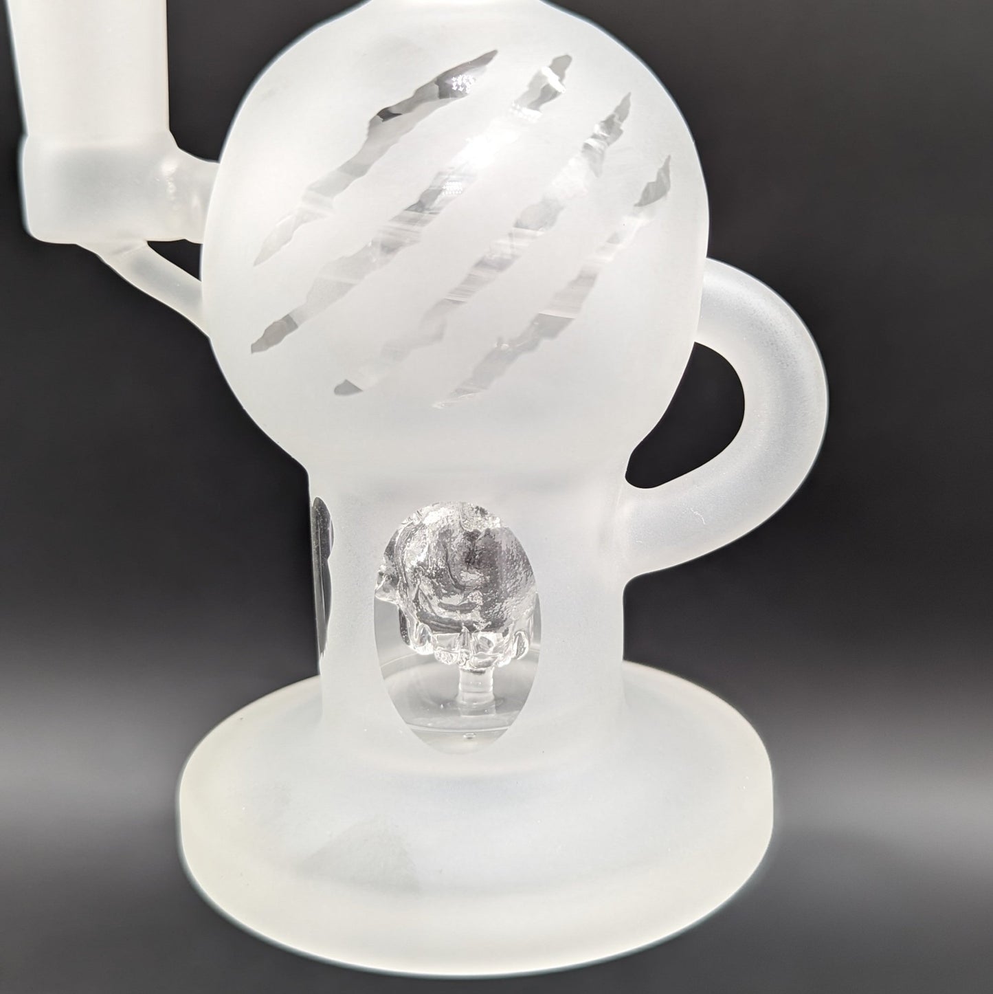 Bear Quartz Sandblasted Sphere Dab Rig Set - Meech Madness Smoke Shop