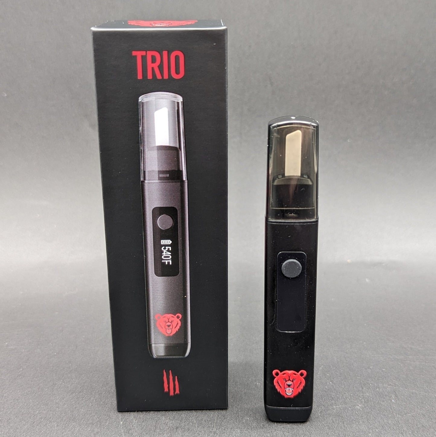 Bear Quartz Trio - Hot Knife + Temp Reader - Meech Madness Smoke Shop