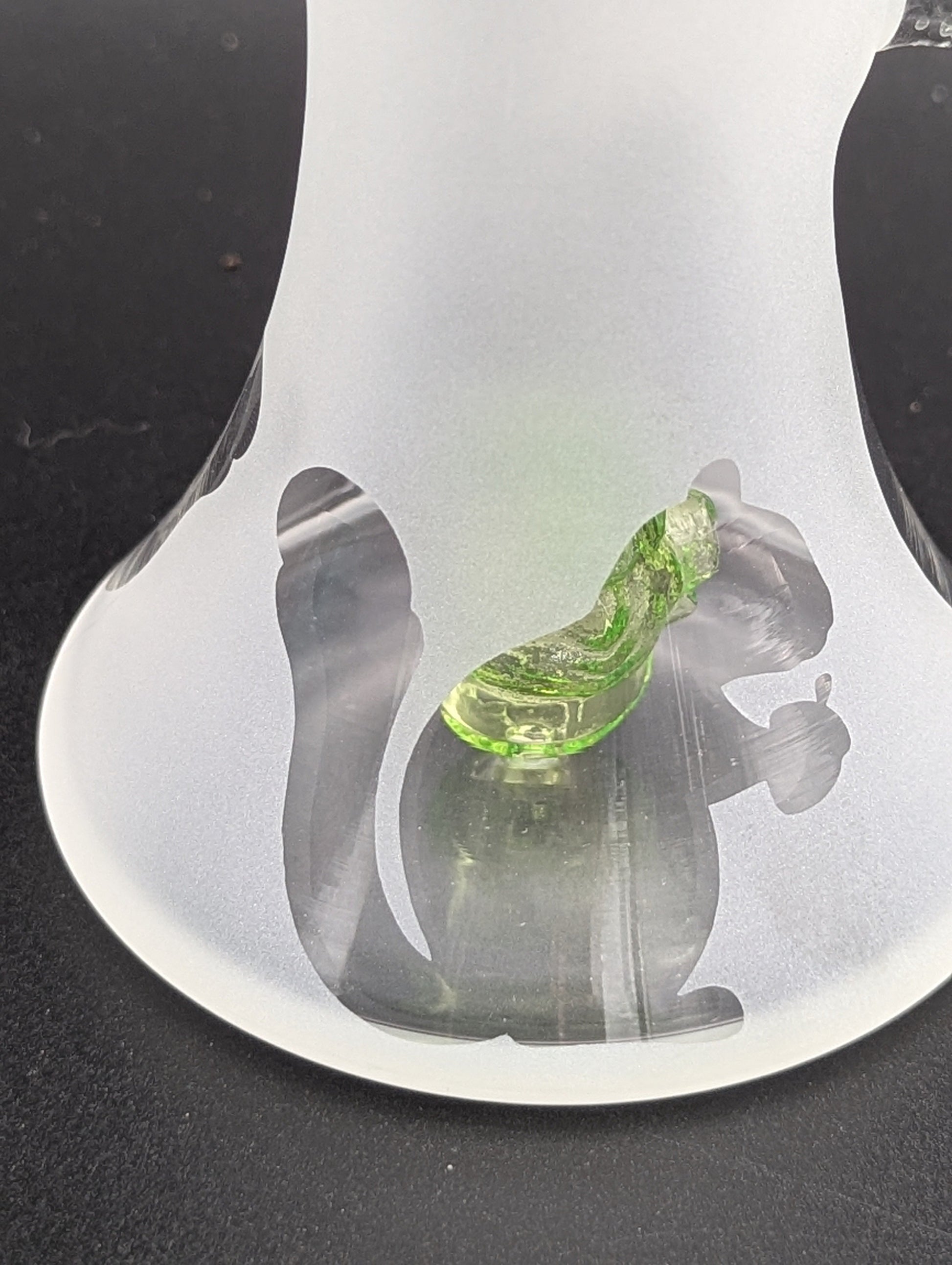 Bear Quartz Wildlife ARC Sandblasted Dab Rig Set-Avernic Smoke Shop