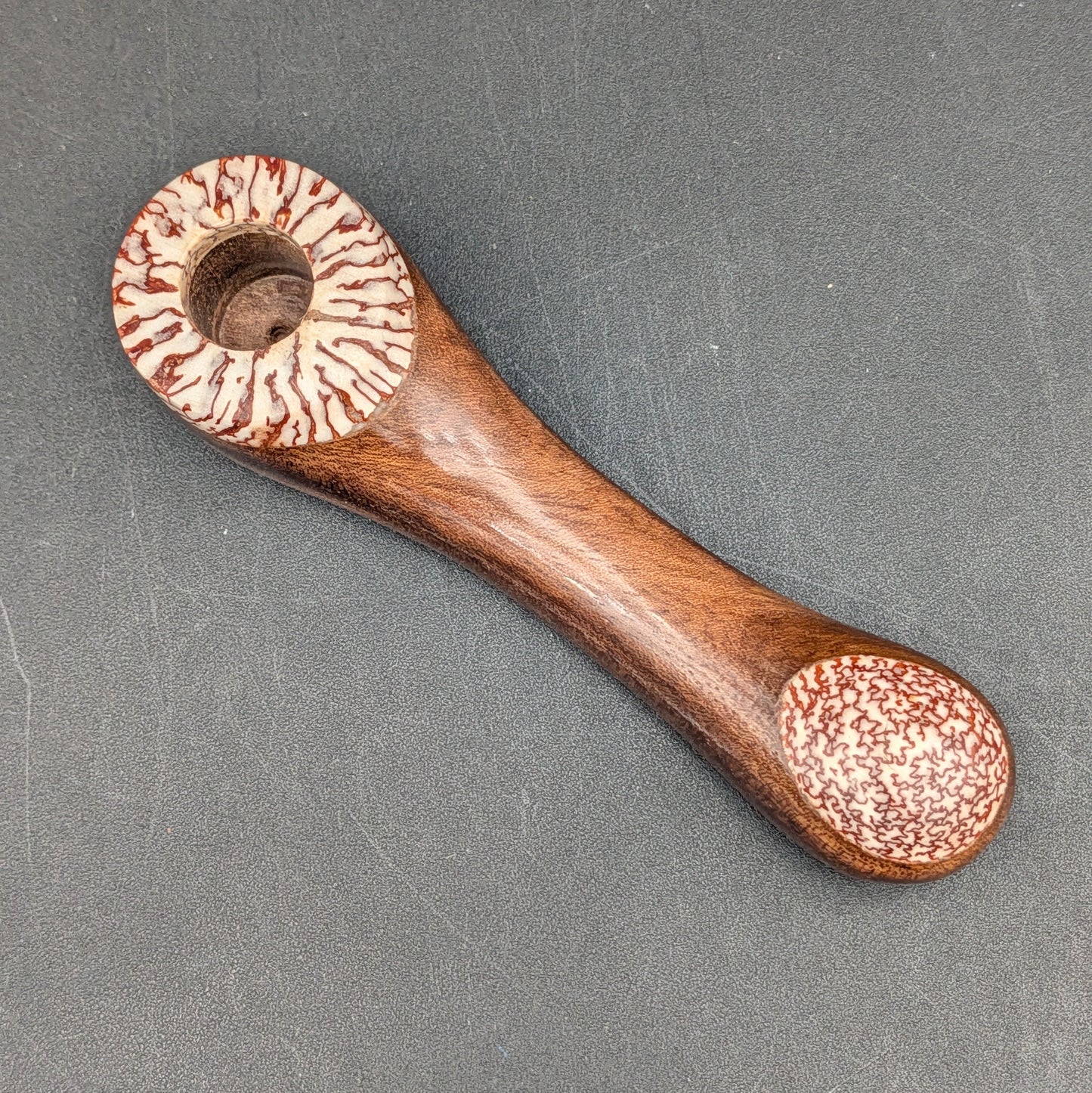 Betel Nut Wood Hand Pipe | 4"