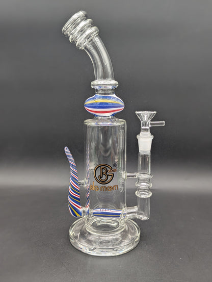 Big Mom Glass 12" Horn Inline Bong-Avernic Smoke Shop