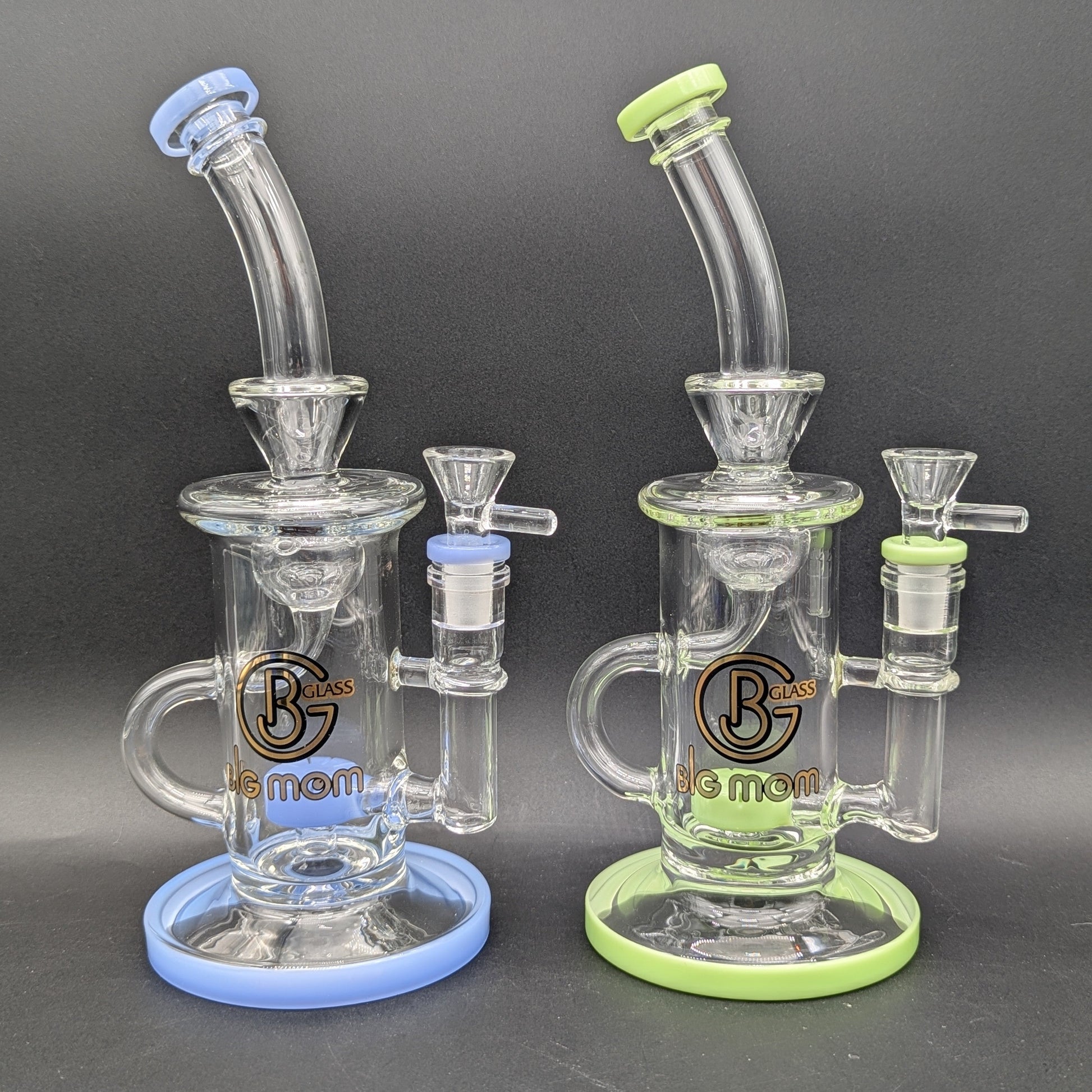 Big Mom Glass Klein Recycler Bong-Meech Madness Smoke Shop