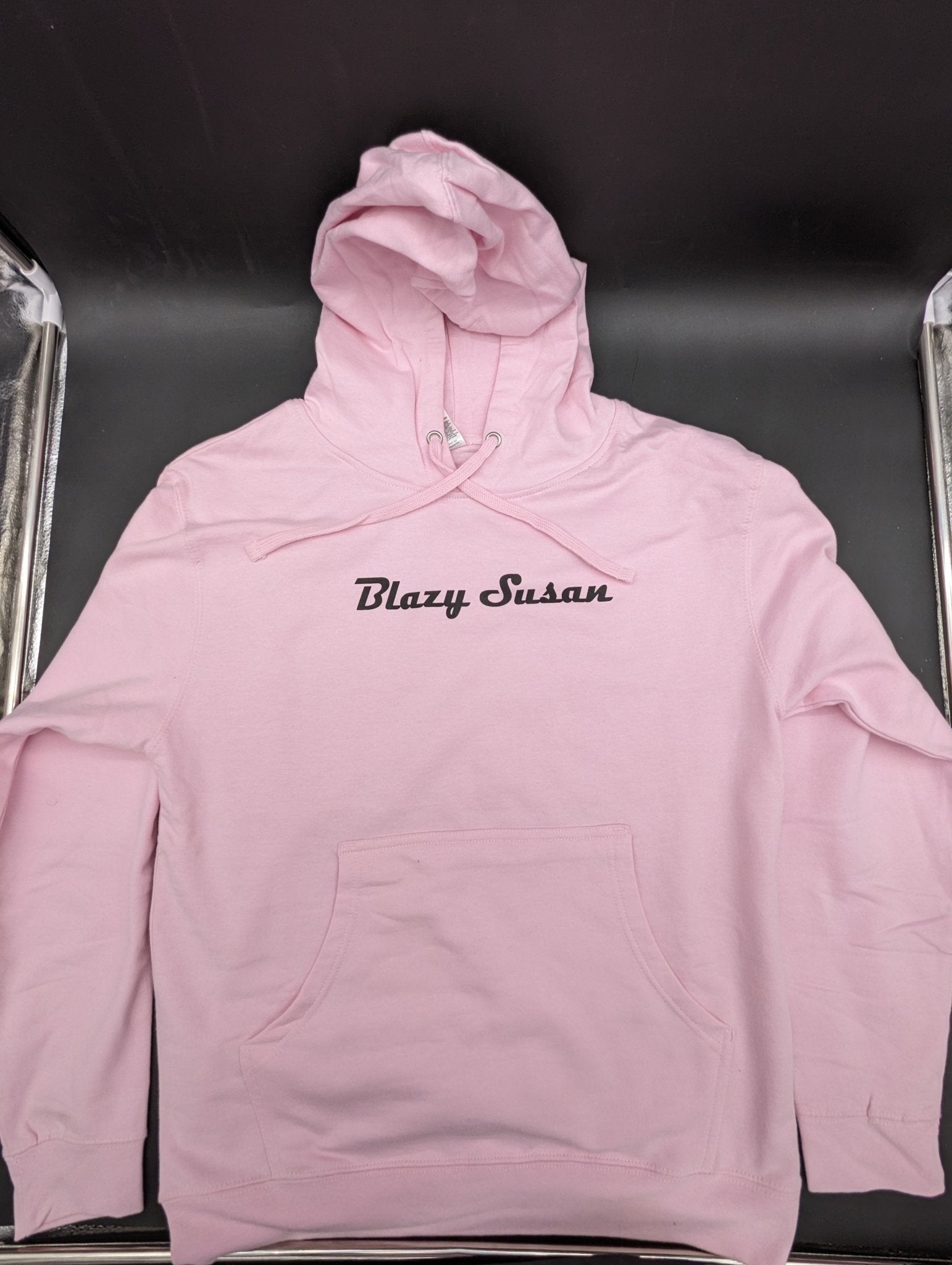 Blazy Susan Pink Hoodie - Meech Madness Smoke Shop