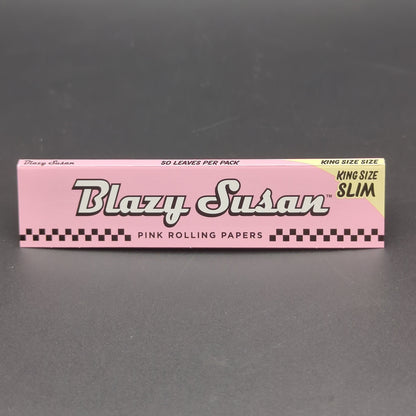 Blazy Susan Pink King Size Rolling Papers | 50pk-Avernic Smoke Shop