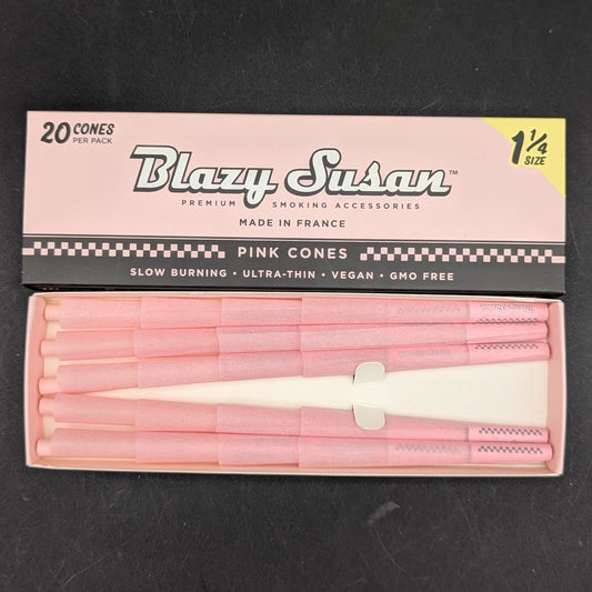 Blazy Susan Pink Pre-Rolled Cones 1 1/4 - 20pk-Avernic Smoke Shop