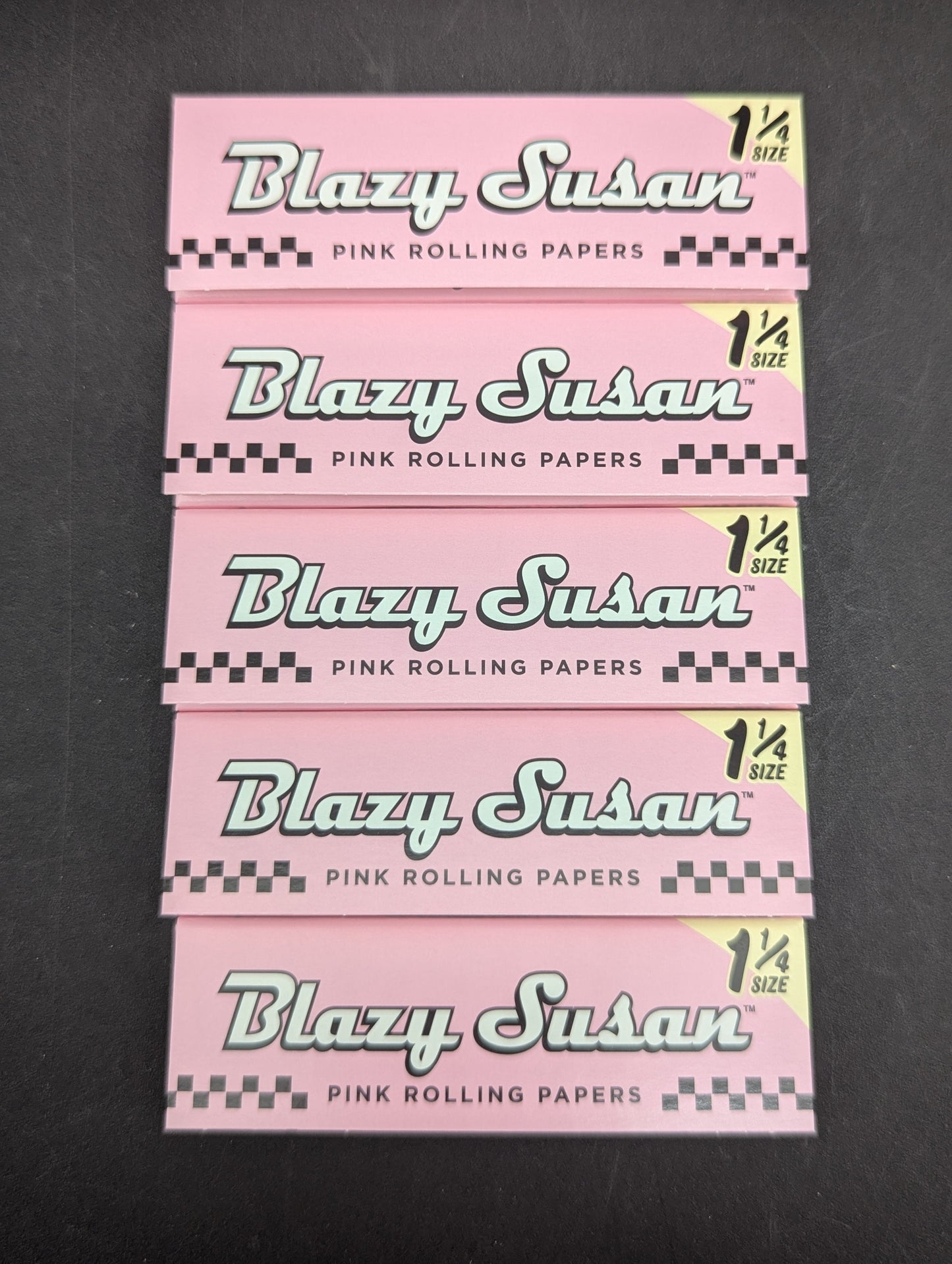Blazy Susan Pink Rolling Papers | 1 1/4"-Avernic Smoke Shop