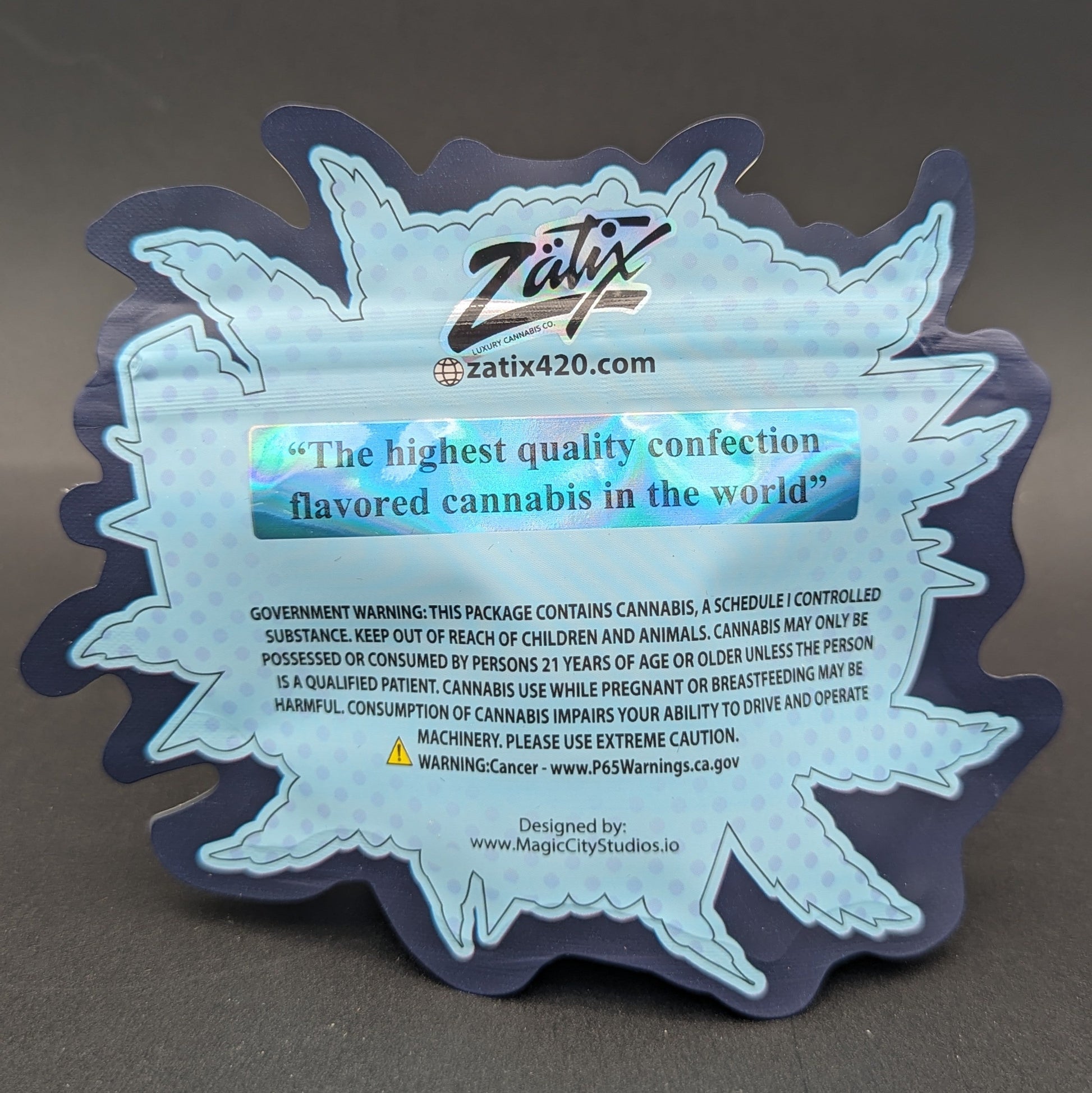 Blue Guava 3.5g Mylar Bags-Avernic Smoke Shop