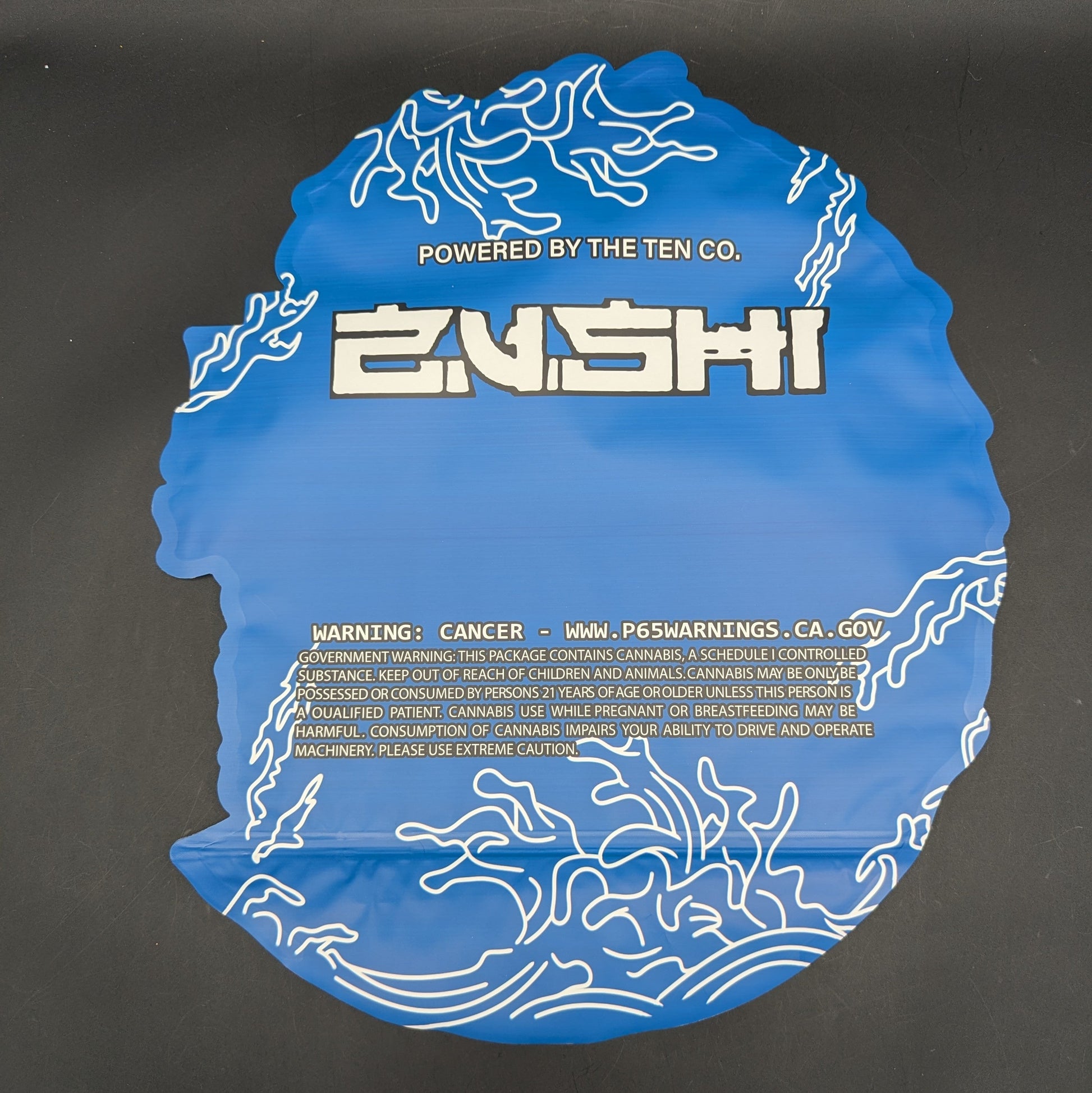 Blue Zushi 1 Pound Mylar Bags-Avernic Smoke Shop