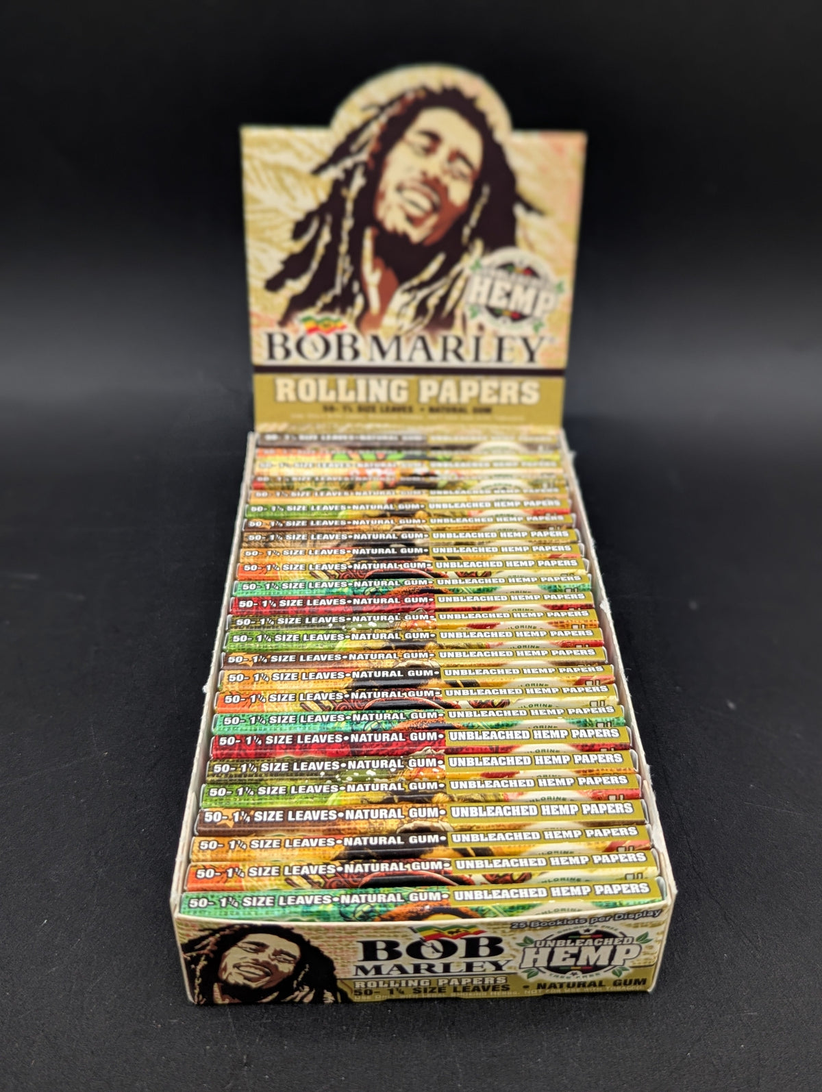 Bob Marley Rolling Papers Organic Hemp - 1 1/4"-Avernic Smoke Shop