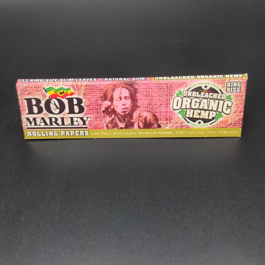Bob Marley Rolling Papers Organic Hemp - King Size - Meech Madness Smoke Shop