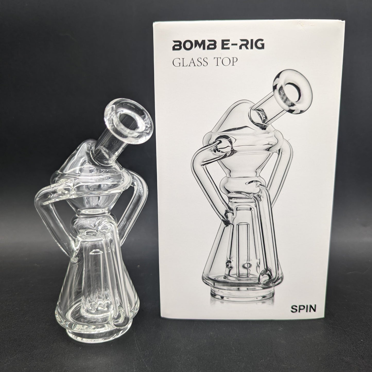 Bomb Erig SPIN Glass Attachment-Avernic Smoke Shop