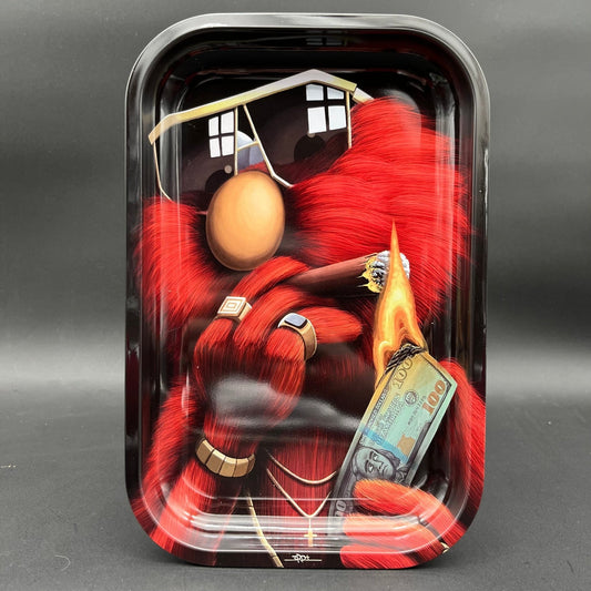 Bossman Medium Rolling Tray | 7" x 11" - Meech Madness Smoke Shop