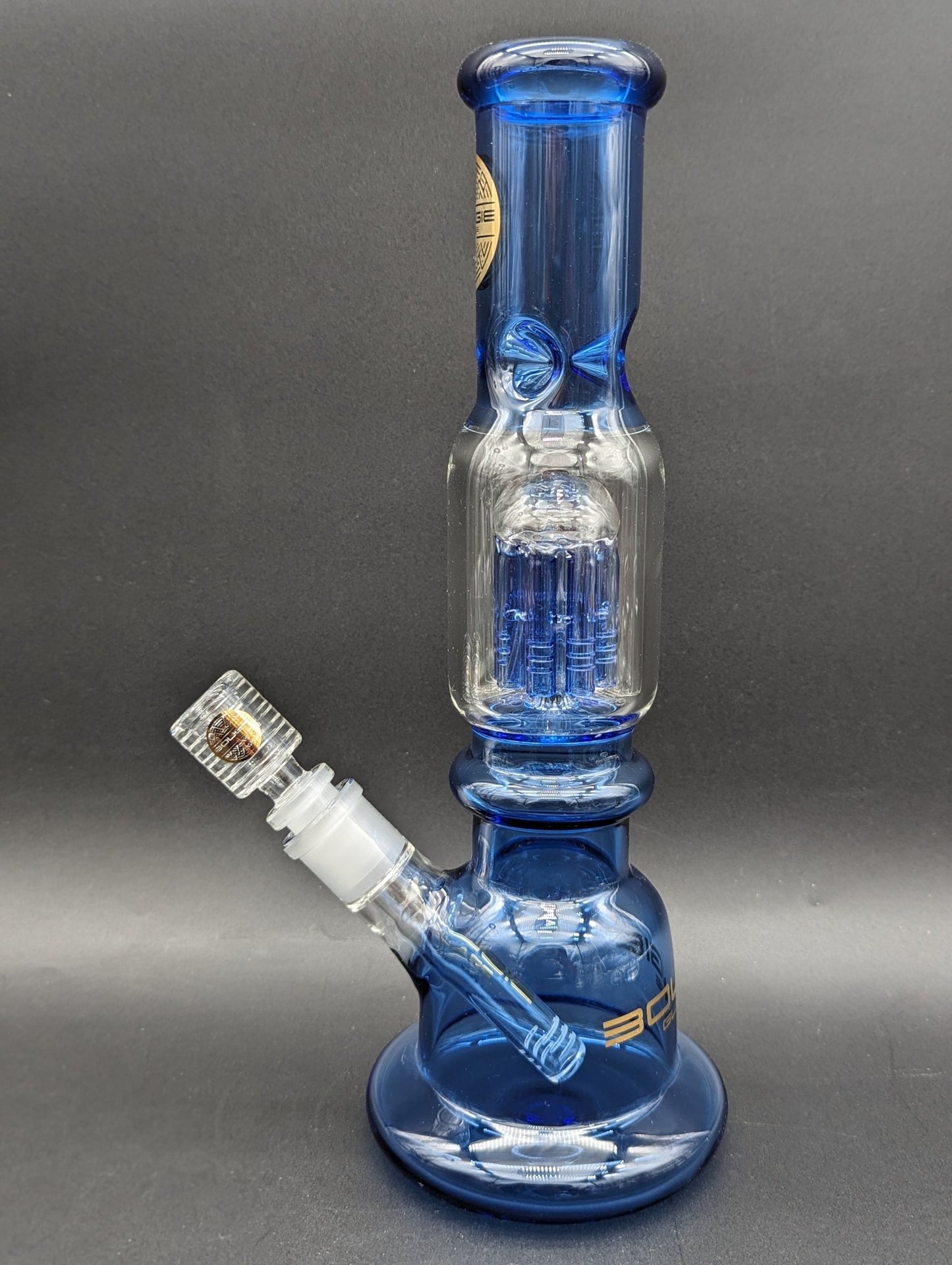 Bougie Glass 12" La - Bong - Meech Madness Smoke Shop